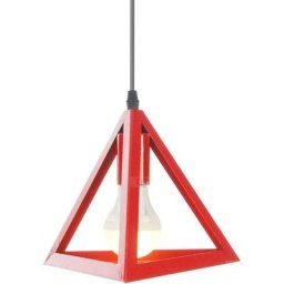Suspension Luminaire Contemporain , Moderne Metal Cage Triangulaire , Lampe Suspension Industrielle