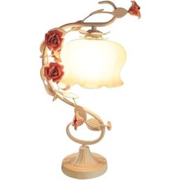Colnk - Lampe de table Rose Lampe de bureau 5W E27 led Lampe de chevet Moderne Lampadaire