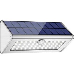 Lampe Solaire Extérieure IP65 Étanche Projecteur Solaire Sans Fil 4500mAh, Projecteur Solaire