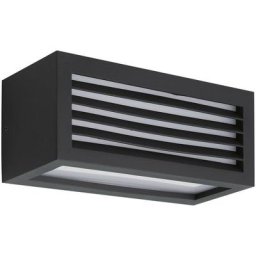 Arum Lighting - Applique murale newport Frame extérieure E27 Noir IP54