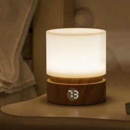 Veilleuse avec Minuterie, Petit lampe de Chevet de Table, led Veilleuse Enfants, Veilleuse Bébé,