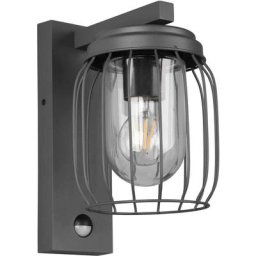 Trio - Applique outdoor IP44 Tuela capteur de mouvement - Anthracite