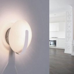 Applique Murale Blanche led IP40 5W avec Réflecteur - Blanc Neutre 4000K - 5500K - Blanc Neutre