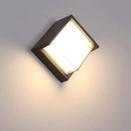 Aorsher - Applique Murale Extérieur led Moderne étanche Imperméable IP65/Aluminium+acryl/3000K