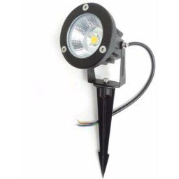 Spot led extérieur à Piquer IP65 6W cob - Blanc Froid 6000K - 8000K - Blanc Froid 6000K - 8000K