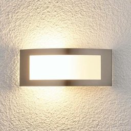 Led Applique extérieure 'Raja' en inox - inox, satiné