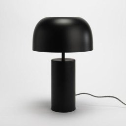 Lampe Bolet noire E14 - Noir - Amadeus