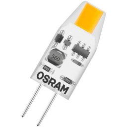 Led Osram led pin micro 12 v 4058075523098 G4 n/a Puissance: 1 w blanc chaud n/a 1 kWh/1000h
