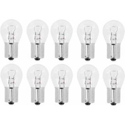 10x Ampoule 12V 21W BA15S