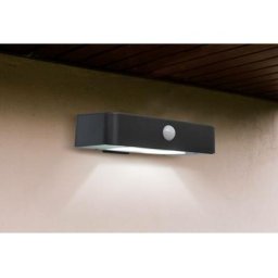 Applique solaire extérieure avec détecteur de mouvement Sygonix SY-4677502 led smd 1 w blanc froid