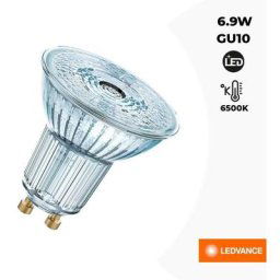 Ampoule led value PAR16 80 GU10 120º 6,9W 6500K