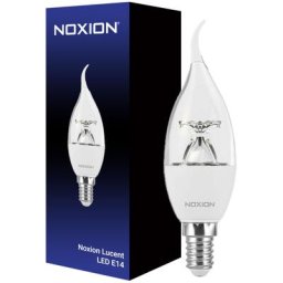Lucent led E14 Flamme Bougie Filament Claire 5.5W 470lm - 827 Blanc Très Chaud Dimmable