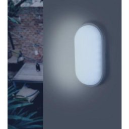 Applique led Murale 20W Blanche Ovale IP65 - Blanc Neutre 4000K - 5500K - Blanc Neutre 4000K - 5500K