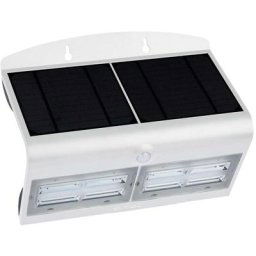 Applique solaire VT-767-7-W 8278 led 7.00 w blanc lumière du jour blanc, noir - V-tac