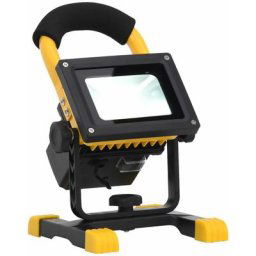 Projecteur à led rechargeable avec poignée 10 w Blanc froid Vidaxl Blanc froid