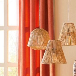 Suspension Naturelle Corde 30cm pour Ampoule E27