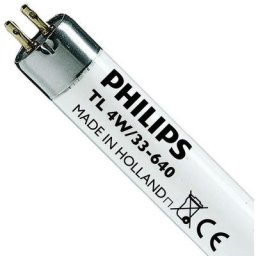 Philips - T5 Short 4W - 640 Blanc Froid 14cm - 4000K - Blanc Froid