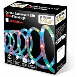 Cordon lumineux électrique multicolore 40 mètres - multicolore