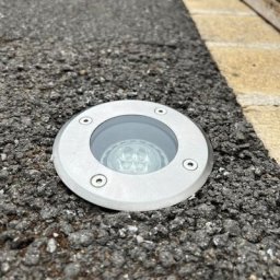 Spot encastrable inox alfa - 230V - ø 11 cm - Douille GU10 - Sans câble
