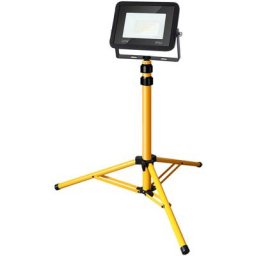 Vingo - Projecteur de chantier à led projecteur de travail avec projecteur trépied 20W blanc chaud