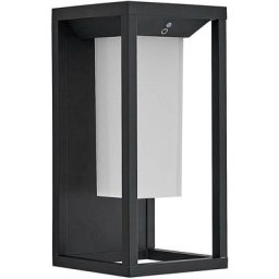 Lucande - led Applique Murale Solaire 'Eliel' en aluminium - graphite, blanc