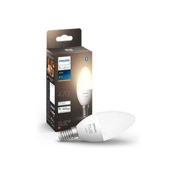 Philips - Hue White, ampoule led Connectée flamme E14, Compatible Bluetooth, fonctionne avec Alexa,