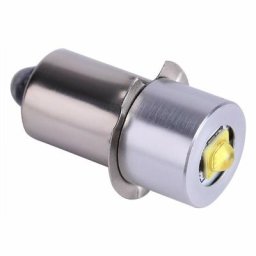 Mise à niveau de l'ampoule de lampe de poche led, 5W 6-24V P13.5S Pièce de rechange d'ampoule de