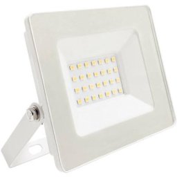 20W Ultraslim led Floodlight IP65 Projecteur extérieur blanc 4000K 30000H 7hsevenon Blanc