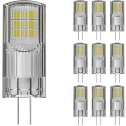 Lot 10x Osram Parathom led Pin G4 2.6W 300lm - 827 Blanc Très Chaud Équivalent 28W - 2700K - Blanc
