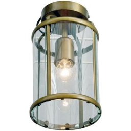 Steinhauer - Plafonnier Pimpernel Bronze en Marron - Verre - 5973BR - Bronze en Marron