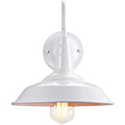 Applique murale industriel en métal fer forgé, Lampe éclairage interieur extérieur E27 luminaire –