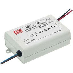 Driver LED Mean Well APC-35-350 35 W 28-100 V 350 mA Courant constant