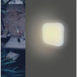 Applique LED Murale 20W Blanche Carré IP65 - Blanc Neutre 4000K - 5500K - Blanc Neutre 4000K - 5500K