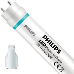 Philips - LEDtube T8 master Value (em Mains) High Output 14W 2100lm - 840 Blanc Froid 120cm