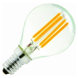 Ampoule LED filament E14 sphérique 4W (equiv. 40W) 470Lm 2700K - garantie 2 ans