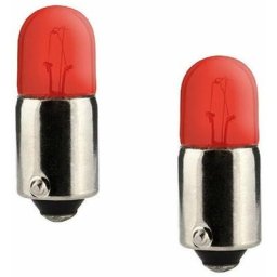 2x ampoule 12V 4W BA9S rouge voiture moto cyclomoteur mobylette