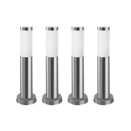 Forlight - Koral (4 pcs) Balise de jardin extérieure étanche IP55. Acier inoxydable Urban Grey 23W