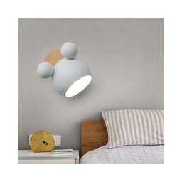 Applique murale nordique applique mickey en aluminium pour chambre d'enfants applique des
