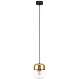 Lampe suspendue Maryvilla Glass est claire, Gol