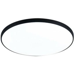 Plafonnier simple à trois épreuves, plafonnier rond led 18 w, lumière blanche 6000k, plafonnier