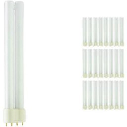 Philips - Lot 25x master pl-l 18W - 827 Blanc Très Chaud 4 Pin - 2700K - Blanc Très Chaud