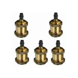Stoex - 5 Pack Edison Douille Vintage E27 Adaptateur De Lampe Rétro Vintage Lustre Sans Fil En