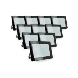 Eclairage Design - Lot de 10 Projecteurs led 100W Forte luminosité 9000 Lumens de IP65 Température