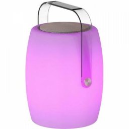 Lampe enceinte bluetooth sans fil so play Blanc Polyéthylène 10W - Blanc