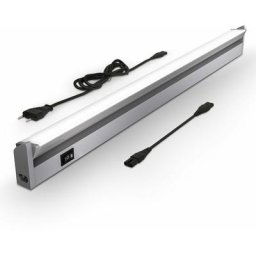 B.k.licht - Réglette led orientable 230V 9W éclairage plan de travail cuisine atelier armoire
