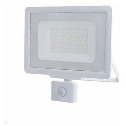 Projecteur led Blanc 50W (250W) à Détecteur IP65 4000lm - Blanc du Jour 6000K