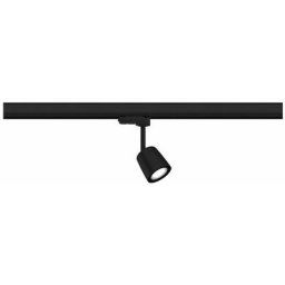 Paulmann - Spot ProRail3 Cover max10W GU10 noir /Chrome 230V métal/Plastique