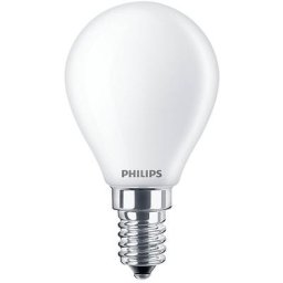 Corepro LEDluster E14 Boule Dépolie 6.5W 806lm - 840 Blanc Froid Équivalent 40W - 4000K - Blanc
