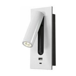 Liseuse led Lampe de Chevet Lampe de Chevet avec Interrupteur Caché, Type c Lampe de Chevet