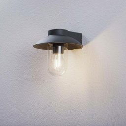 Lucande - Applique Exterieur à intensité variable 'Marvetta' en aluminium - gris foncé